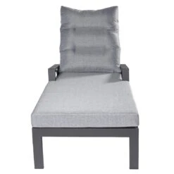 LC Garden Bondino II Gartenliege Aluminium/Polyester Anthrazit/Grau -Gartenmöbel Verkauf lc garden bondino ii gartenliege aluminium polster anthrazit grau 1248151 4
