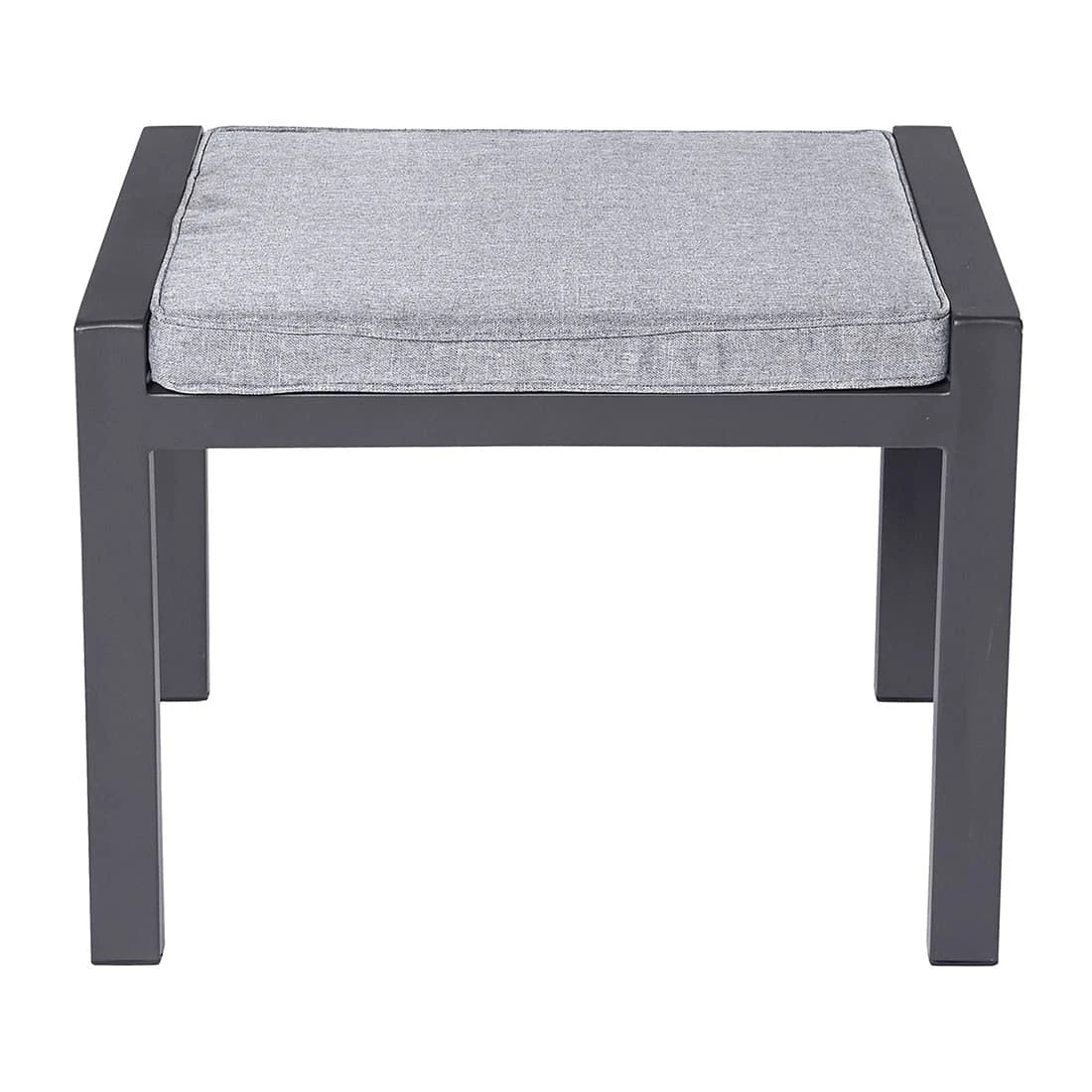 LC Garden Bondino II Gartenhocker Aluminium/Polster Anthrazit/Grau 2 LC Garden Bondino II Gartenhocker Aluminium/Polster Anthrazit/Grau - Image 2
