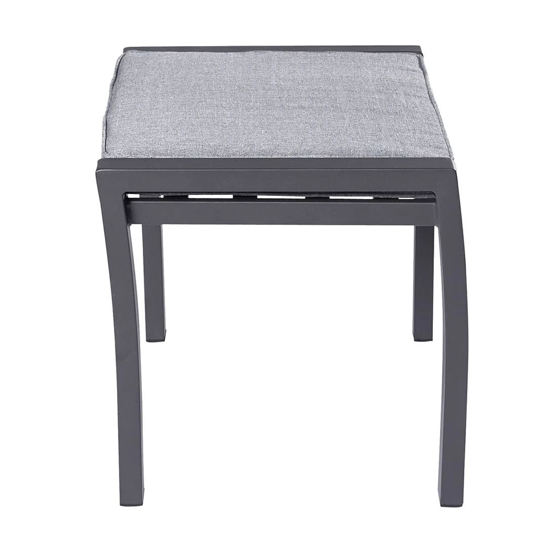LC Garden Bondino II Gartenhocker Aluminium/Polster Anthrazit/Grau 3 LC Garden Bondino II Gartenhocker Aluminium/Polster Anthrazit/Grau - Image 3