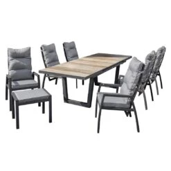 LC Garden Bondino II Gartensessel Aluminium/Polyester Anthrazit/Grau -Gartenmöbel Verkauf lc garden bondino ii verstellsessel aluminium polster anthrazit grau 1248129 8