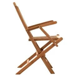 LC Garden Riva Klappstuhl Mit Armlehnen Teak Natur -Gartenmöbel Verkauf lc garden riva klappstuhl mit armlehnen teak 1435129 3