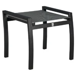 LC Garden Sondrino Gartenhocker Mit Kissen Aluminium/Polyester Schwarz/Grau 6 LC Garden Sondrino Gartenhocker Mit Kissen Aluminium/Polyester Schwarz/Grau -Gartenmöbel Verkauf lc garden sondrino hocker mit kissen aluminium polyester 1433039 3