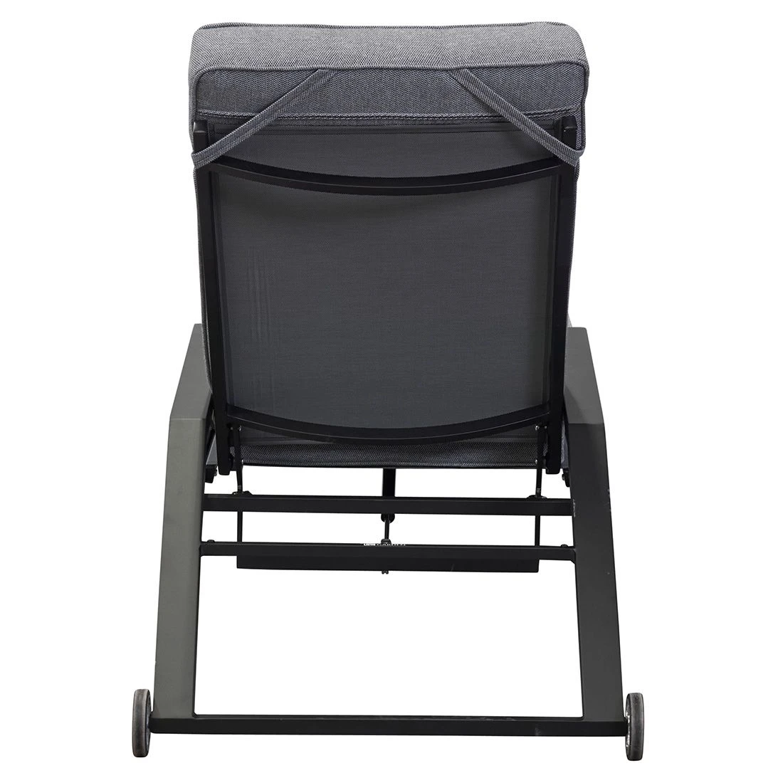 LC Garden Sondrino Gartenliege Aluminium/Textilene Schwarz-Matt/Silber 6 LC Garden Sondrino Gartenliege Aluminium/Textilene Schwarz-Matt/Silber - Image 6