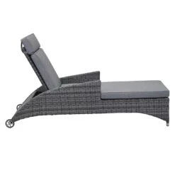 LC Garden Vivera Gartenliege Aluminium/Geflecht Anthrazit/Omega-Anthrazit -Gartenmöbel Verkauf lc garden vivera gartenliege aluminium geflecht 1432401 4