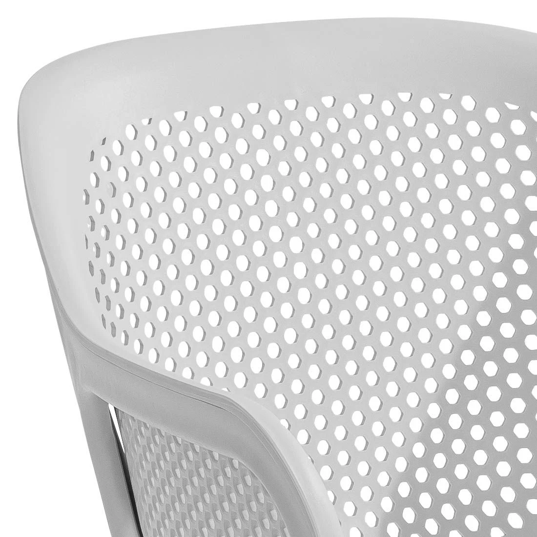 Musterring Rom Gartenstuhl Kunststoff Hellgrau 3 Musterring Rom Gartenstuhl Kunststoff Hellgrau - Image 3