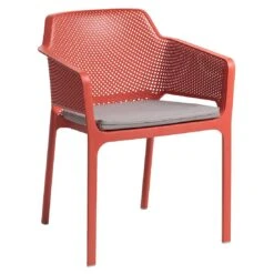 Nardi Net Stapelsessel Kunststoff Koralle