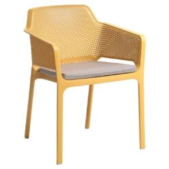 Nardi Net Stapelsessel Kunststoff Senf