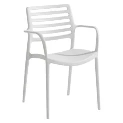 Niehoff San Remo Stapelstuhl Polypropylen Weiß