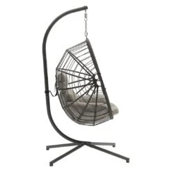 OUTLIV. Amazonia Hängesessel Stahl/Rope Anthrazit/Hellgrau -Gartenmöbel Verkauf outliv amazonia haengesessel stahl rope 1421995 4