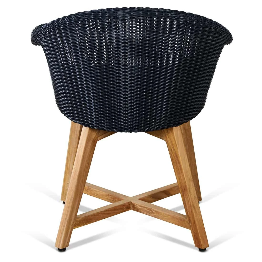 OUTLIV. Clovelly Gartensessel Teak/Geflecht Natur/Schwarz 5 OUTLIV. Clovelly Gartensessel Teak/Geflecht Natur/Schwarz - Image 5