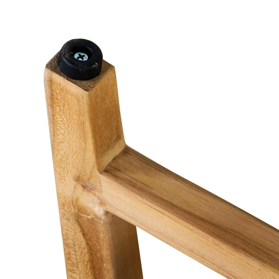 OUTLIV. Clovelly Hocker Teak/Geflecht Natur/Schwarz 8 OUTLIV. Clovelly Hocker Teak/Geflecht Natur/Schwarz - Image 8