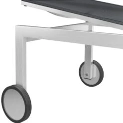 OUTLIV. Oviedo Rollliege Edelstahl/Textilene Silber-Schwarz 23 OUTLIV. Oviedo Rollliege Edelstahl/Textilene Silber-Schwarz -Gartenmöbel Verkauf outliv denver deluxe rollliege edelstahl textilene silber schwarz 10