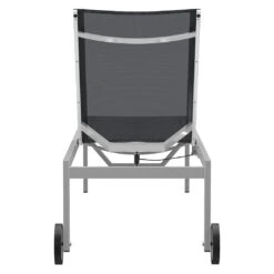 OUTLIV. Oviedo Rollliege Edelstahl/Textilene Silber-Schwarz 19 OUTLIV. Oviedo Rollliege Edelstahl/Textilene Silber-Schwarz -Gartenmöbel Verkauf outliv denver deluxe rollliege edelstahl textilene silber schwarz 6