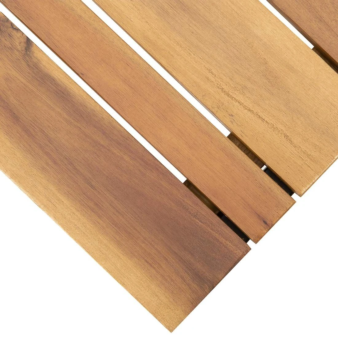 OUTLIV. Floris Hocker Stahl/Akazie Schwarz/Natur 4 OUTLIV. Floris Hocker Stahl/Akazie Schwarz/Natur - Image 4