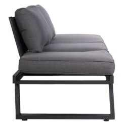 OUTLIV. Gartenliege Aluminium/Polyester Anthrazit -Gartenmöbel Verkauf outliv gartentagesbett aluminium polyester 1435162 3