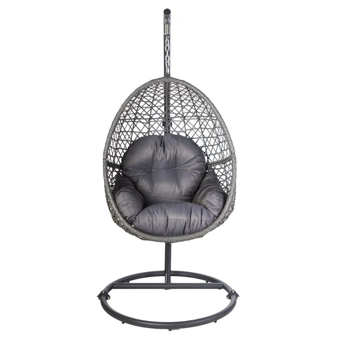 OUTLIV. Hängesessel S Stahl/Polyrattan Anthrazit 2 OUTLIV. Hängesessel S Stahl/Polyrattan Anthrazit - Image 2