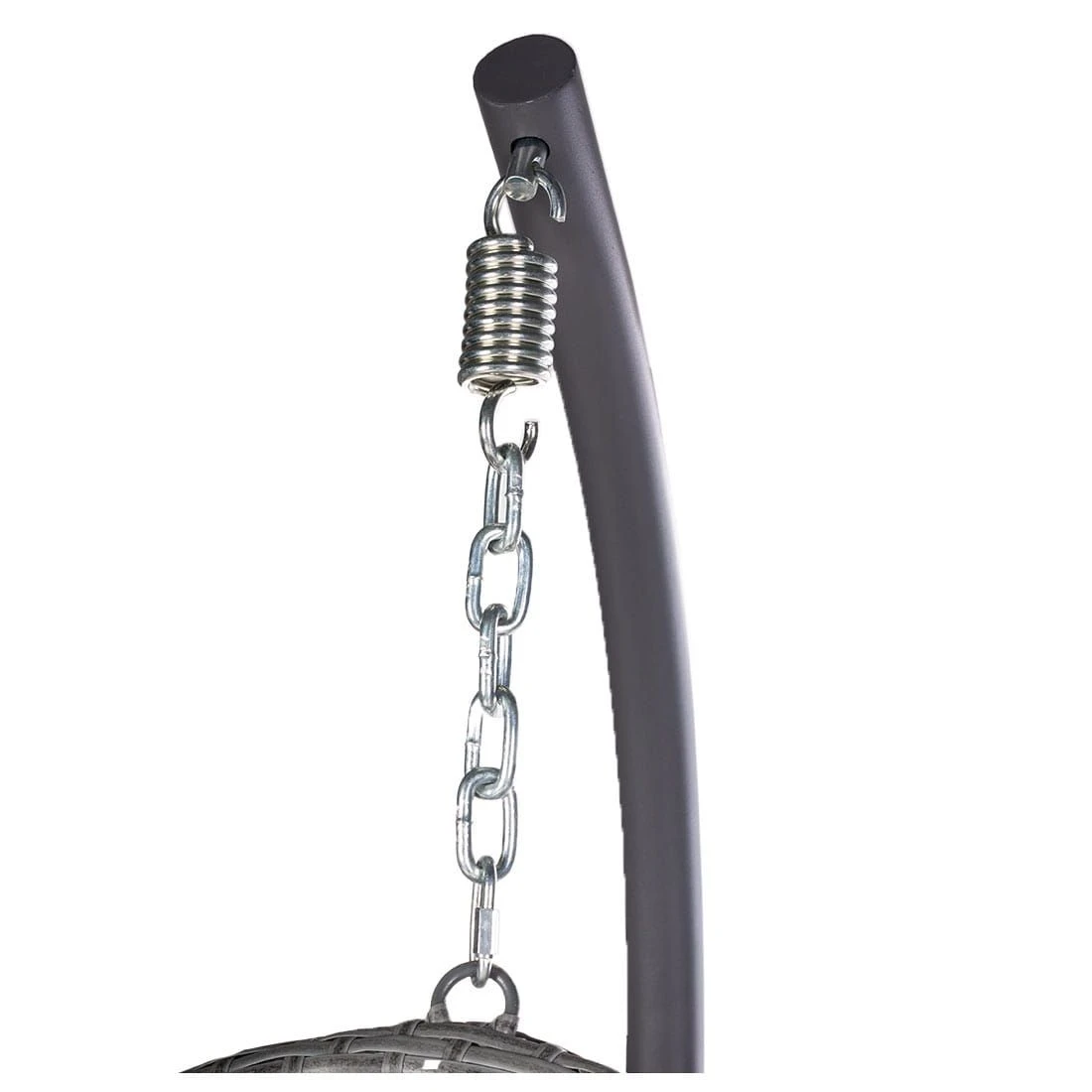 OUTLIV. Hängesessel S Stahl/Polyrattan Anthrazit 5 OUTLIV. Hängesessel S Stahl/Polyrattan Anthrazit - Image 5