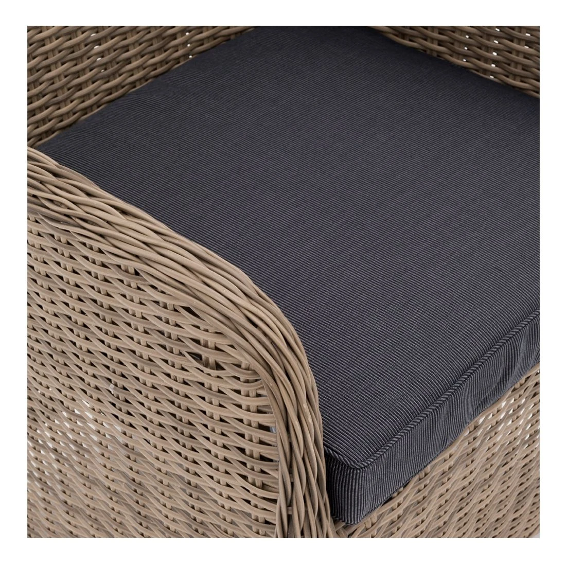 OUTLIV. Java Gartensessel Geflecht/Polyester Natur/Anthrazit 5 OUTLIV. Java Gartensessel Geflecht/Polyester Natur/Anthrazit - Image 5