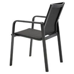 OUTLIV. Julia Stapelsessel Aluminium/Textilene Anthrazit/Coal -Gartenmöbel Verkauf outliv julia stapelsessel aluminium rope 1365598 3