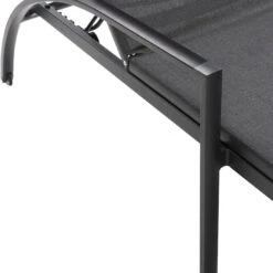 OUTLIV. Julia Gartenliege Aluminium/Textilene Anthrazit/Coal -Gartenmöbel Verkauf outliv julian stapelliege aluminium rope 1365565 11