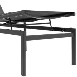 OUTLIV. Julia Gartenliege Aluminium/Textilene Anthrazit/Coal -Gartenmöbel Verkauf outliv julian stapelliege aluminium rope 1365565 16