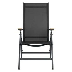 OUTLIV. Kobe Klappsessel Aluminium/Textilene Anthrazit -Gartenmöbel Verkauf outliv kobe klappsessel aluminium textilene 1340793 2