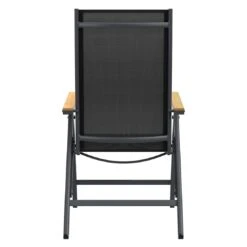 OUTLIV. Kobe Klappsessel Aluminium/Textilene Anthrazit -Gartenmöbel Verkauf outliv kobe klappsessel aluminium textilene 1340793 6