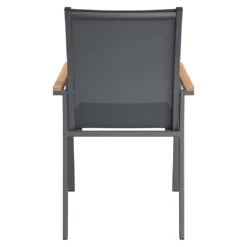 OUTLIV. Kobe Stapelsessel Aluminium/Textilene Mit Teakarmlehnen Anthrazit 15 OUTLIV. Kobe Stapelsessel Aluminium/Textilene Mit Teakarmlehnen Anthrazit -Gartenmöbel Verkauf outliv kobe stapelsessel aluminium textilene teak al dark grey charcoal 1169446 7