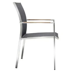 OUTLIV. Kreta Stapelsessel Edelstahl/Textilene Silber/Coal 8 OUTLIV. Kreta Stapelsessel Edelstahl/Textilene Silber/Coal -Gartenmöbel Verkauf outliv kreta stapelsessel edelstahl rope 1365818 3