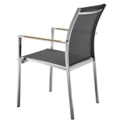 OUTLIV. Kreta Stapelsessel Edelstahl/Textilene Silber/Coal 9 OUTLIV. Kreta Stapelsessel Edelstahl/Textilene Silber/Coal -Gartenmöbel Verkauf outliv kreta stapelsessel edelstahl rope 1365818 4