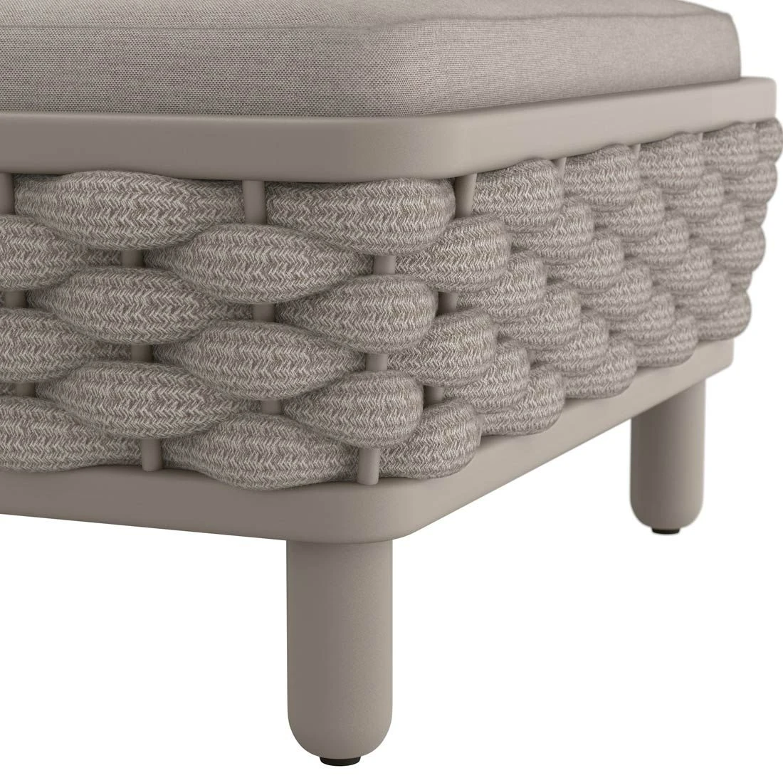 OUTLIV. Leon Gartenliege Aluminium/Rope/Olefin Beige 10 OUTLIV. Leon Gartenliege Aluminium/Rope/Olefin Beige - Image 10