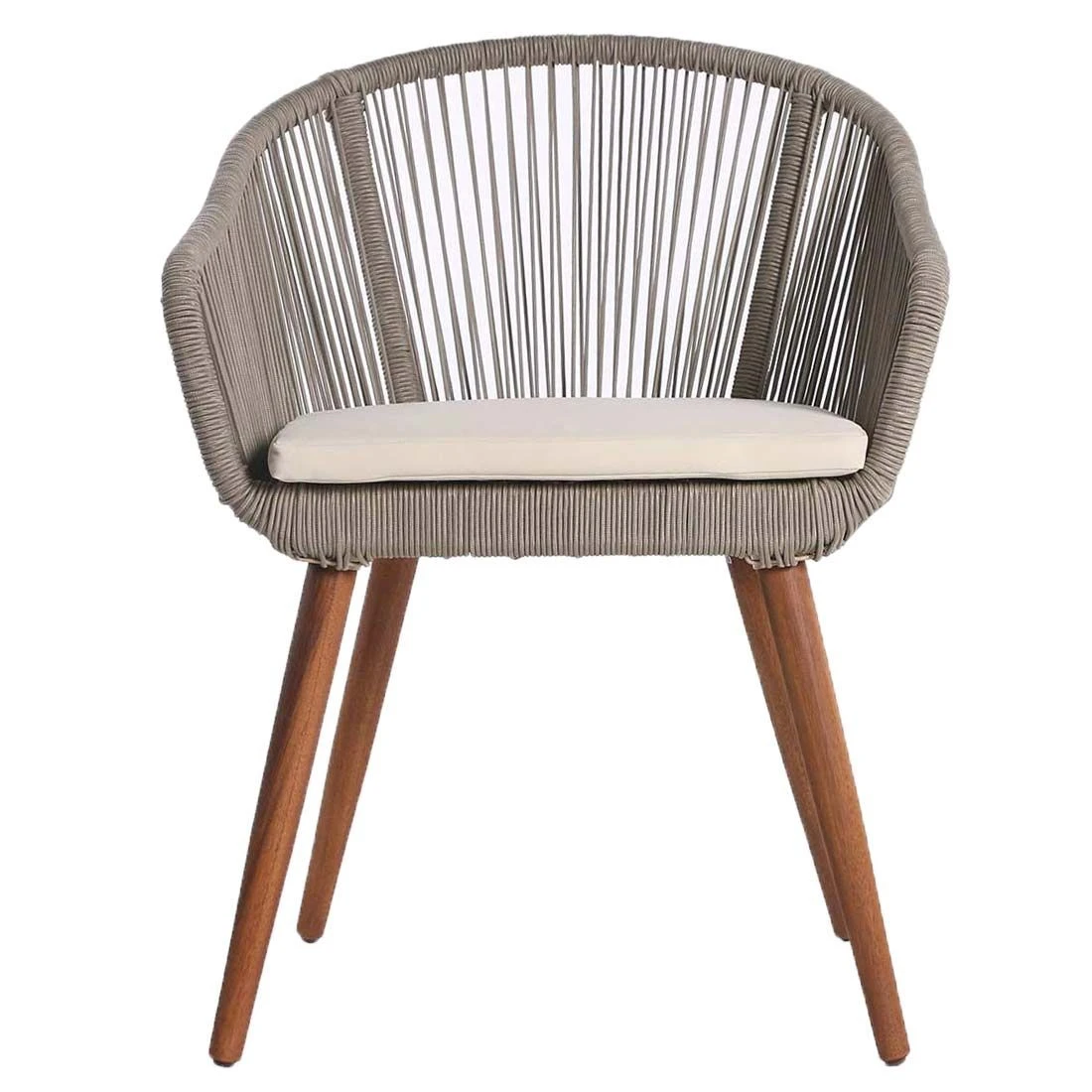 OUTLIV. Lille Gartensessel Akazie/Rope Akazie Geölt/Taupe 2 OUTLIV. Lille Gartensessel Akazie/Rope Akazie Geölt/Taupe - Image 2