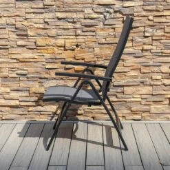 OUTLIV. London Klappsessel Aluminium/Sunbrella Anthrazit/Sooty -Gartenmöbel Verkauf outliv london klappsessel aluminium sunbrella 1342542 3