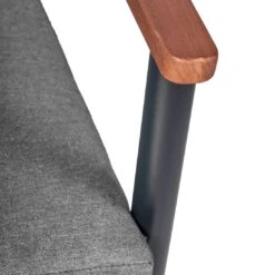 OUTLIV. Lorenzo Stapelstuhl Aluminium/Eukalyptus Anthrazit/Natur -Gartenmöbel Verkauf outliv lorenzo stapelsessel aluminium eukalyptus 1498511 6