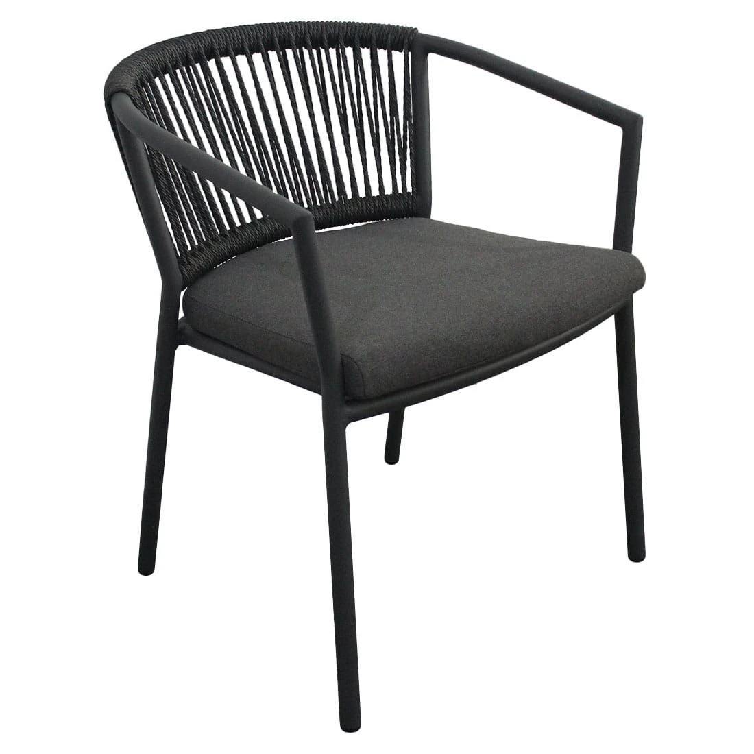 OUTLIV. Mata Gartensessel Aluminium/Rope Anthrazit/Grau 1 OUTLIV. Mata Gartensessel Aluminium/Rope Anthrazit/Grau