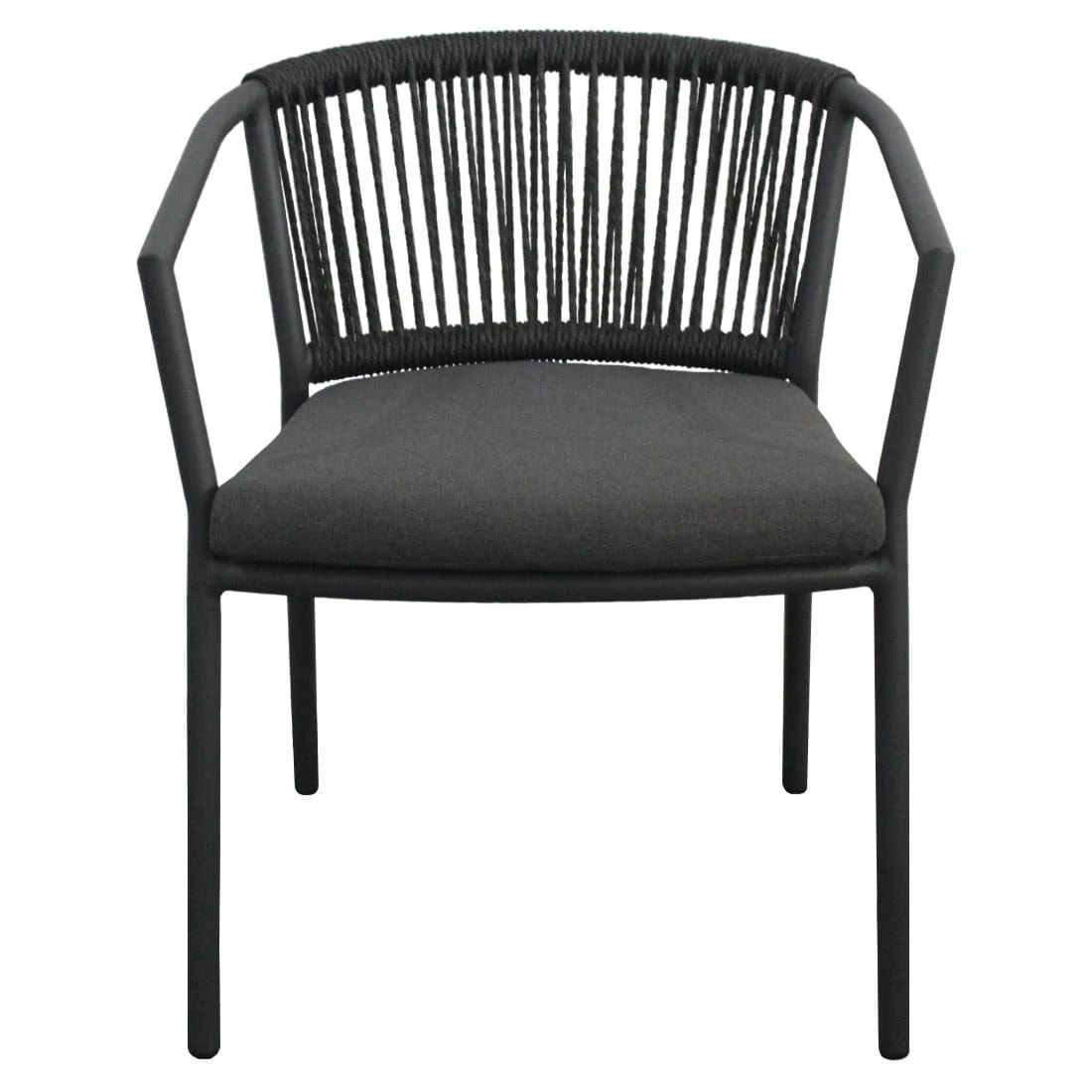 OUTLIV. Mata Gartensessel Aluminium/Rope Anthrazit/Grau 2 OUTLIV. Mata Gartensessel Aluminium/Rope Anthrazit/Grau - Image 2