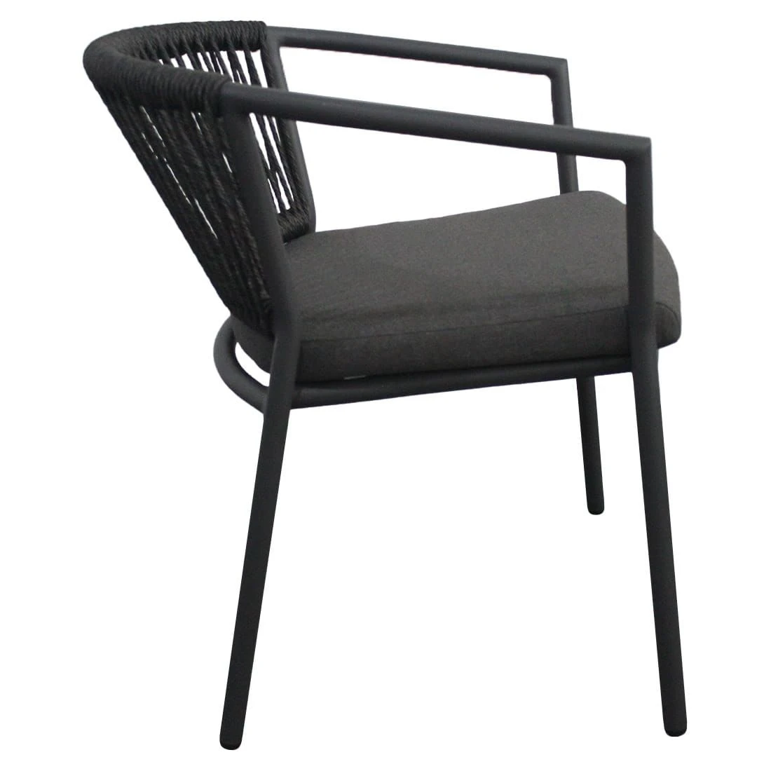 OUTLIV. Mata Gartensessel Aluminium/Rope Anthrazit/Grau 3 OUTLIV. Mata Gartensessel Aluminium/Rope Anthrazit/Grau - Image 3
