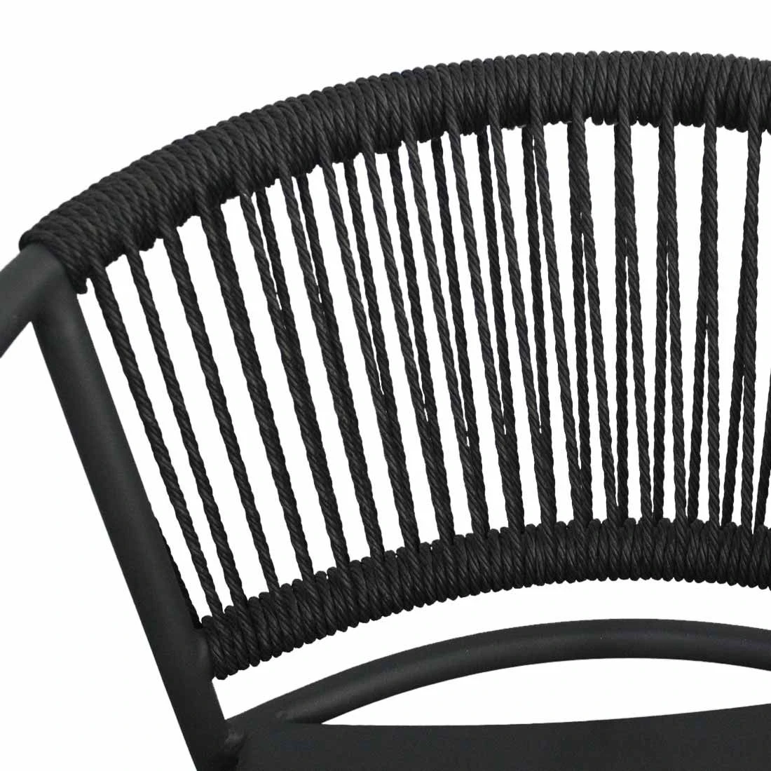 OUTLIV. Mata Gartensessel Aluminium/Rope Anthrazit/Grau 4 OUTLIV. Mata Gartensessel Aluminium/Rope Anthrazit/Grau - Image 4