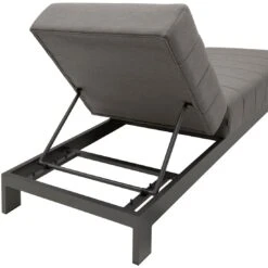 OUTLIV. By Detlef Steves Miami Gartenliege Anthrazit/Flanelle -Gartenmöbel Verkauf outliv miami gartenliege aluminium sunbrella anthrazit flanelle 1246798 7