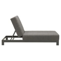 OUTLIV. By Detlef Steves Miami Gartenliege Anthrazit/Flanelle -Gartenmöbel Verkauf outliv miami gartenliege aluminium sunbrella anthrazit flanelle 1246798 8