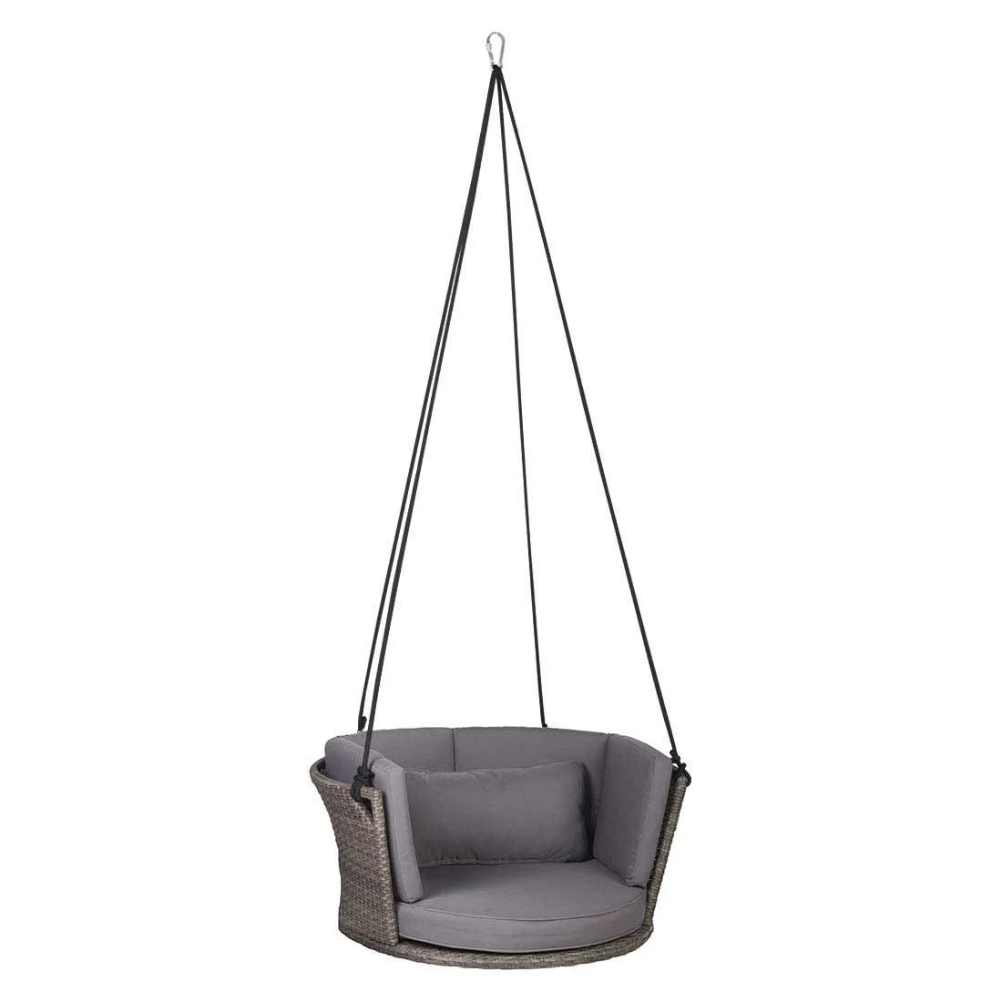 OUTLIV. Hängestuhl Rattan Braun/Grau 1 OUTLIV. Hängestuhl Rattan Braun/Grau