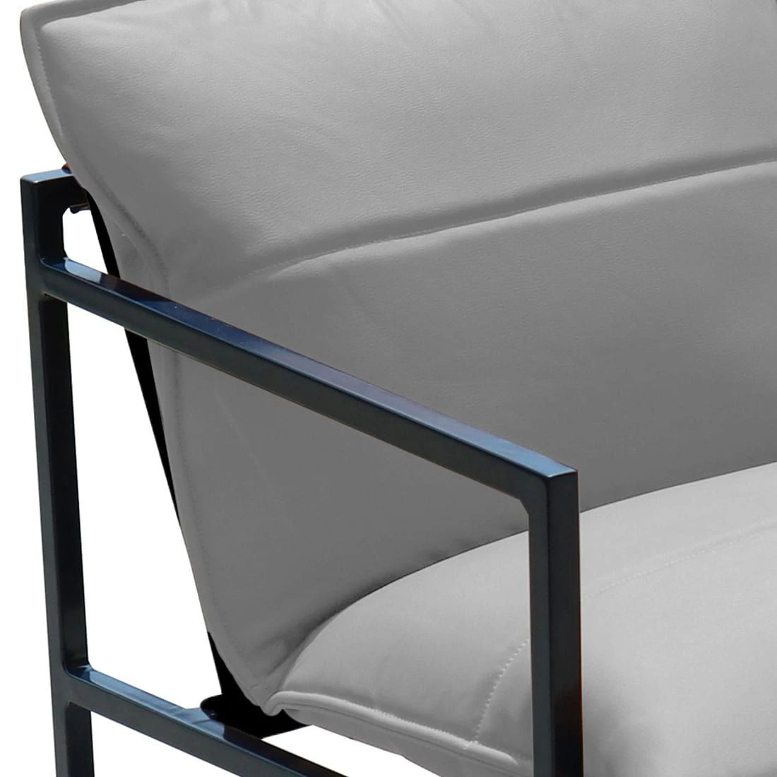 OUTLIV. By Detlef Steves Reef Gartensessel Aluminium/Sunbrella Schwarz/Flanelle 2 OUTLIV. By Detlef Steves Reef Gartensessel Aluminium/Sunbrella Schwarz/Flanelle - Image 2