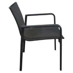 OUTLIV. Santa Monica Stapelsessel Aluminium/Textilene Anthrazit 7 OUTLIV. Santa Monica Stapelsessel Aluminium/Textilene Anthrazit -Gartenmöbel Verkauf outliv santa monica stapelsessel aluminium textilene 1340595 3