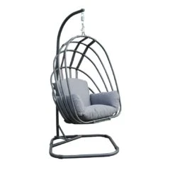 OUTLIV. Suez Faltbarer Hängesessel Stahl Carbon Black