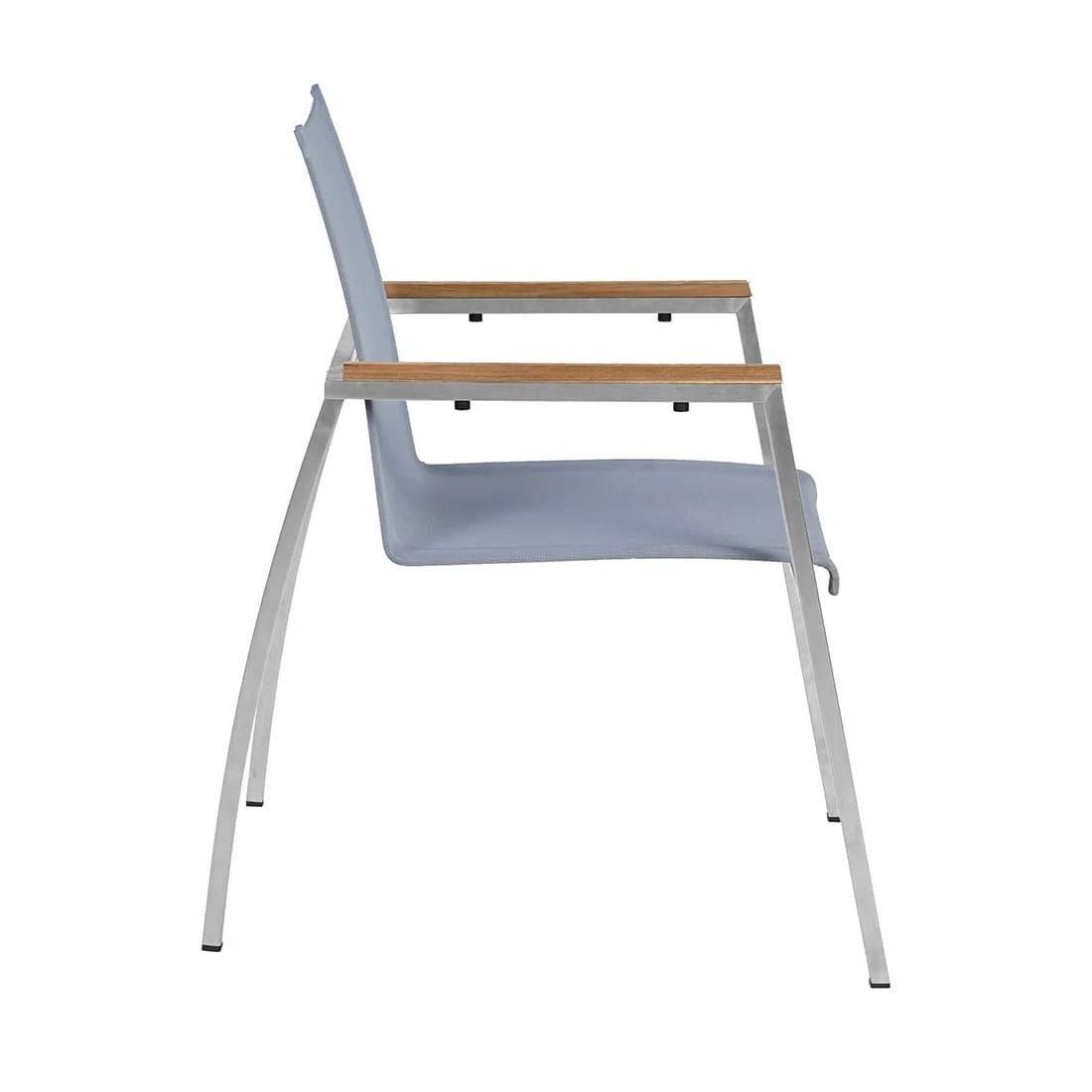 OUTLIV. Tokyo Stapelsessel Edelstahl/Batyline Edelstahl/Grau 4 OUTLIV. Tokyo Stapelsessel Edelstahl/Batyline Edelstahl/Grau - Image 4