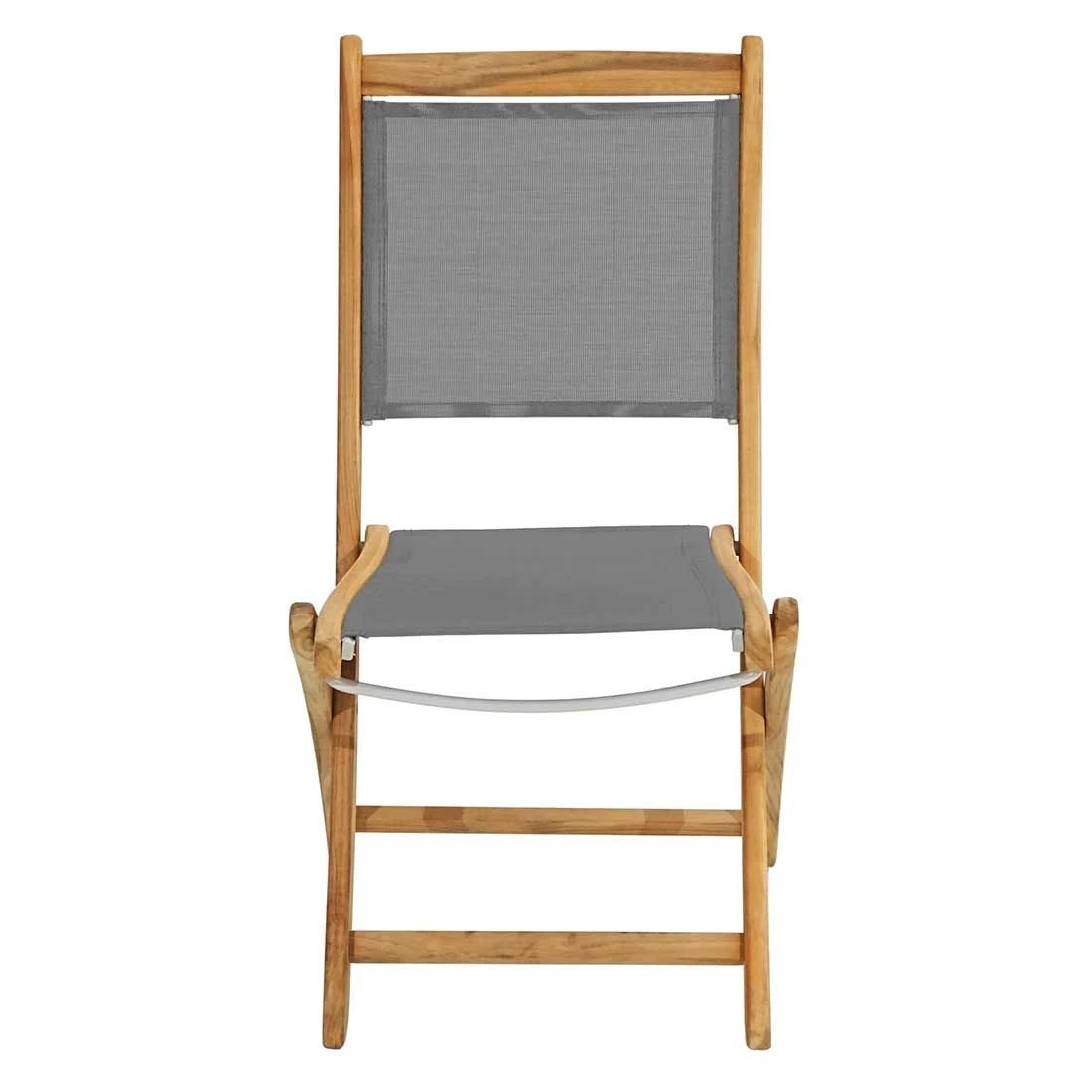 Ploß Manila Klappstuhl Akazie/Textilene Natur 2 Ploß Manila Klappstuhl Akazie/Textilene Natur - Image 2