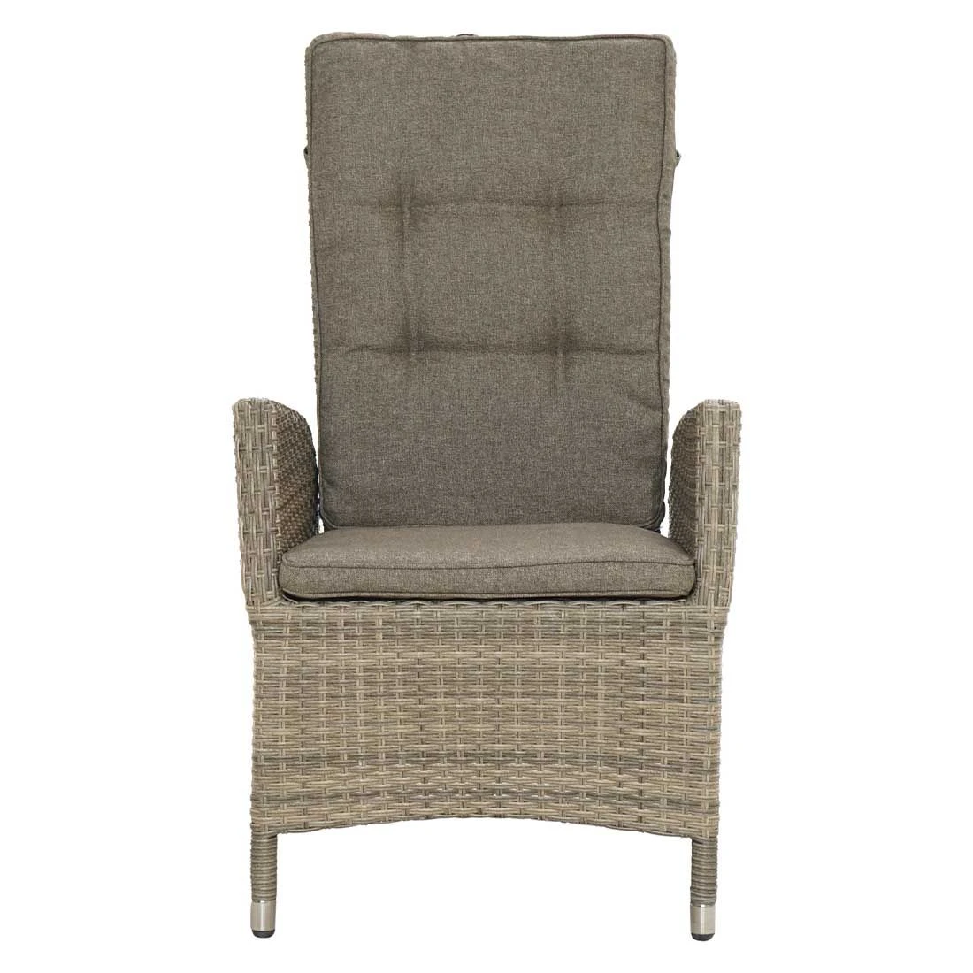 Ploß Nizza Gartensessel Geflecht/Polster Natur-Beige-Braun-Meliert/Savanna 4 Ploß Nizza Gartensessel Geflecht/Polster Natur-Beige-Braun-Meliert/Savanna - Image 4