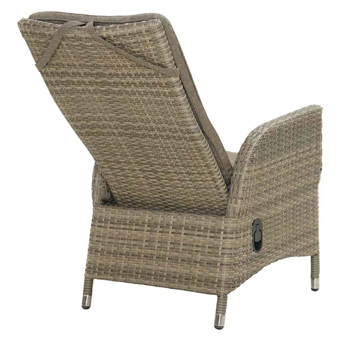 Ploß Nizza Gartensessel Geflecht/Polster Natur-Beige-Braun-Meliert/Savanna 9 Ploß Nizza Gartensessel Geflecht/Polster Natur-Beige-Braun-Meliert/Savanna - Image 9