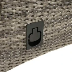 Ploß Rocking Gartensessel Geflecht Inkl. Polster Grau-Braun Meliert/Anthrazit -Gartenmöbel Verkauf ploss rocking dining verstell sessel geflecht grau braun meliert polster anthrazit 8