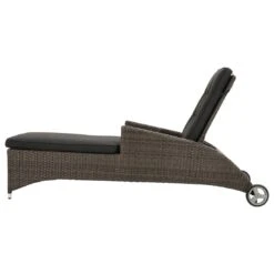 Ploß Rocking Comfort Gartenliege Geflecht Grau-Braun-Meliert/Anthrazit -Gartenmöbel Verkauf ploss rocking rollliege geflecht grau braun meliert anthrazit 1001047 4